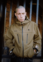 FINESSE* “FAS” WATERPROOF JACKET KHAKI