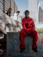 BIG LINE JOGGER - BORDEAUX
