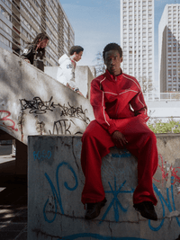 BIG LINE JOGGER - BORDEAUX