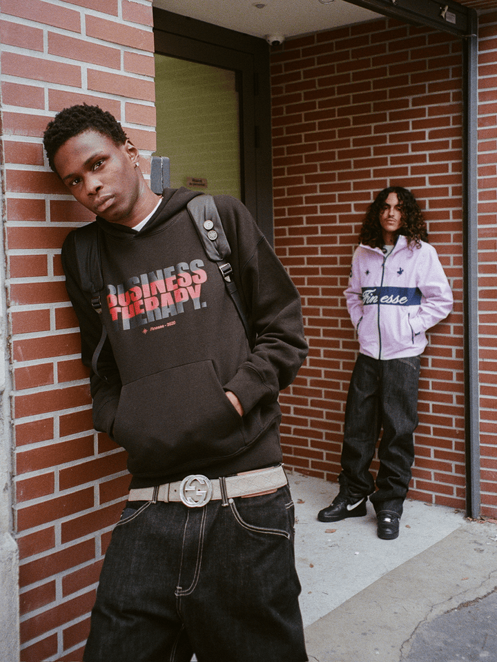 HOODIE "BUSINESS THERAPY" FUCCI