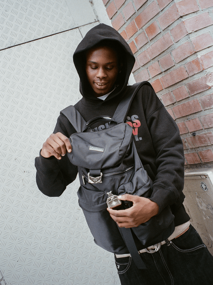 "BLACK CHROME" BACKPACK