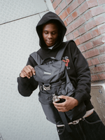 "BLACK CHROME" BACKPACK
