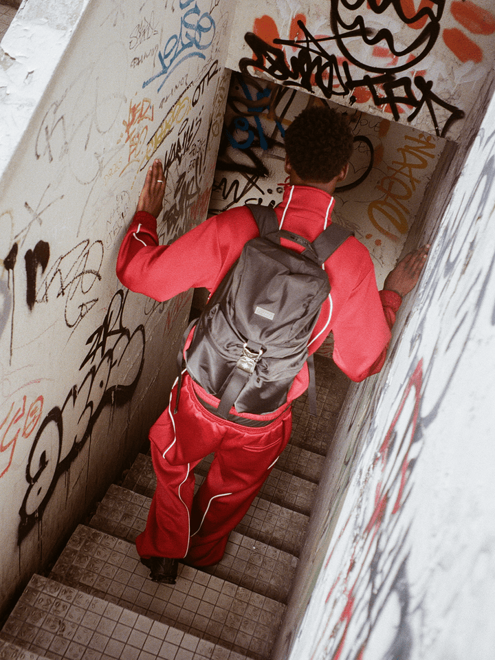 "BLACK CHROME" BACKPACK
