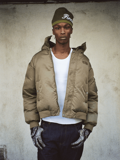 FINESSE* MERCENARY GREEN BOMBER