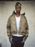 FINESSE* WAFFLE GREEN BEANIE