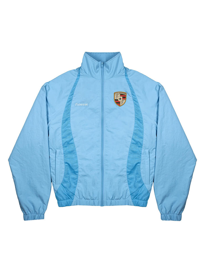 911 Zip Jacket Blue - front - Finesse