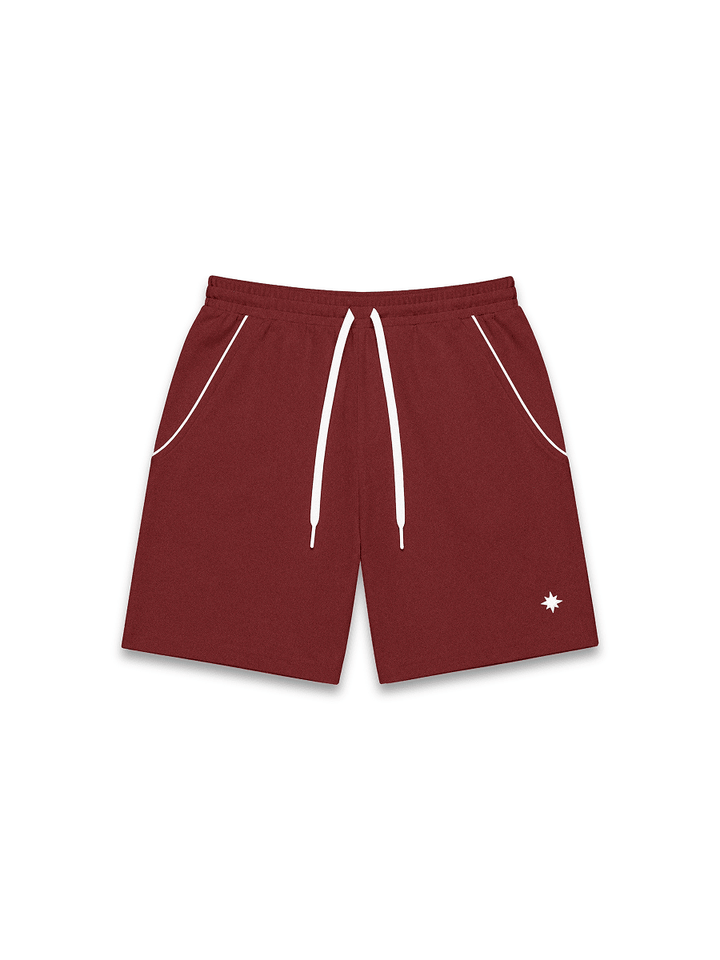 BIG LINE SHORT - BORDEAUX