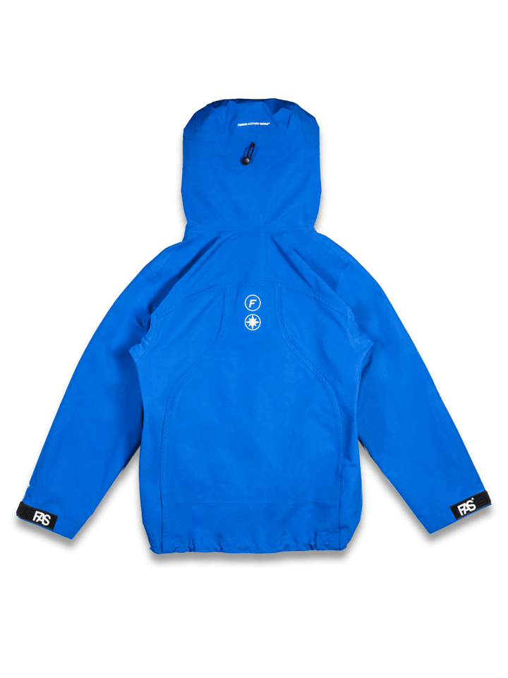 "FAS" WATERPROOF JACKET BLUE