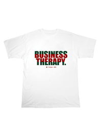 TEE "BUSINESS THERAPY" - FUCCI WHITE