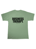 KHAKI "BUSINESS THERAPY" T-SHIRT