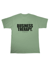 TEE "BUSINESS THERAPY" KAKI