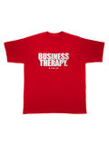 TEE "BUSINESS THERAPY" RED