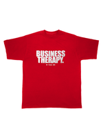 TEE "BUSINESS THERAPY" RED