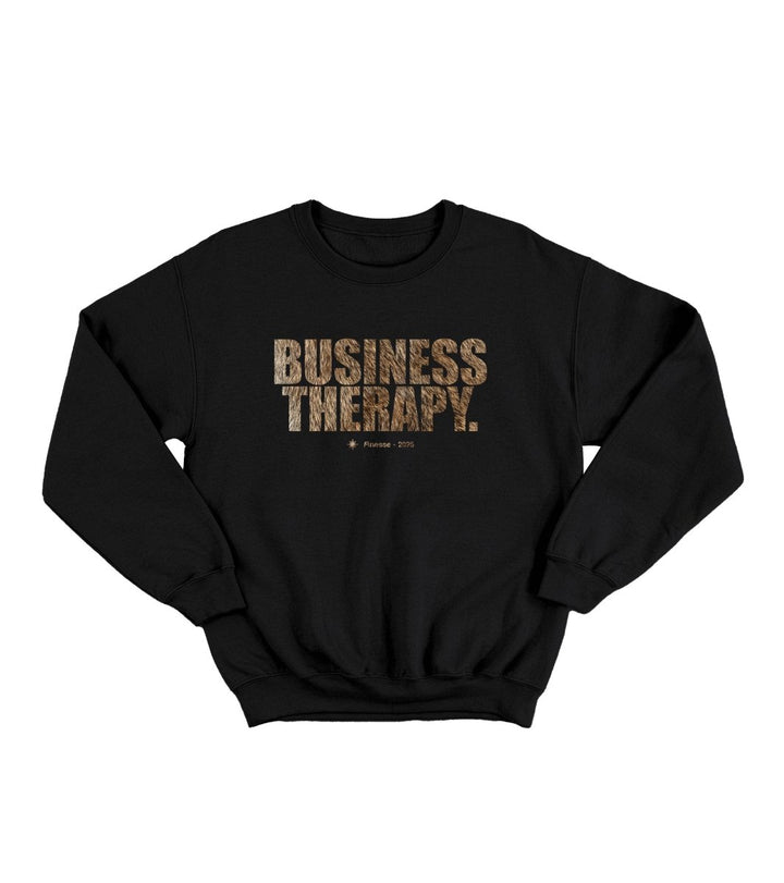 Crew Neck Business Therapy FUR présenté en packshot sur fond blanc