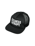TRUCKER CAP “BUSINESS THERAPY” BLACK