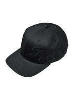 "SIGN" CAP - BLACK ON BLACK