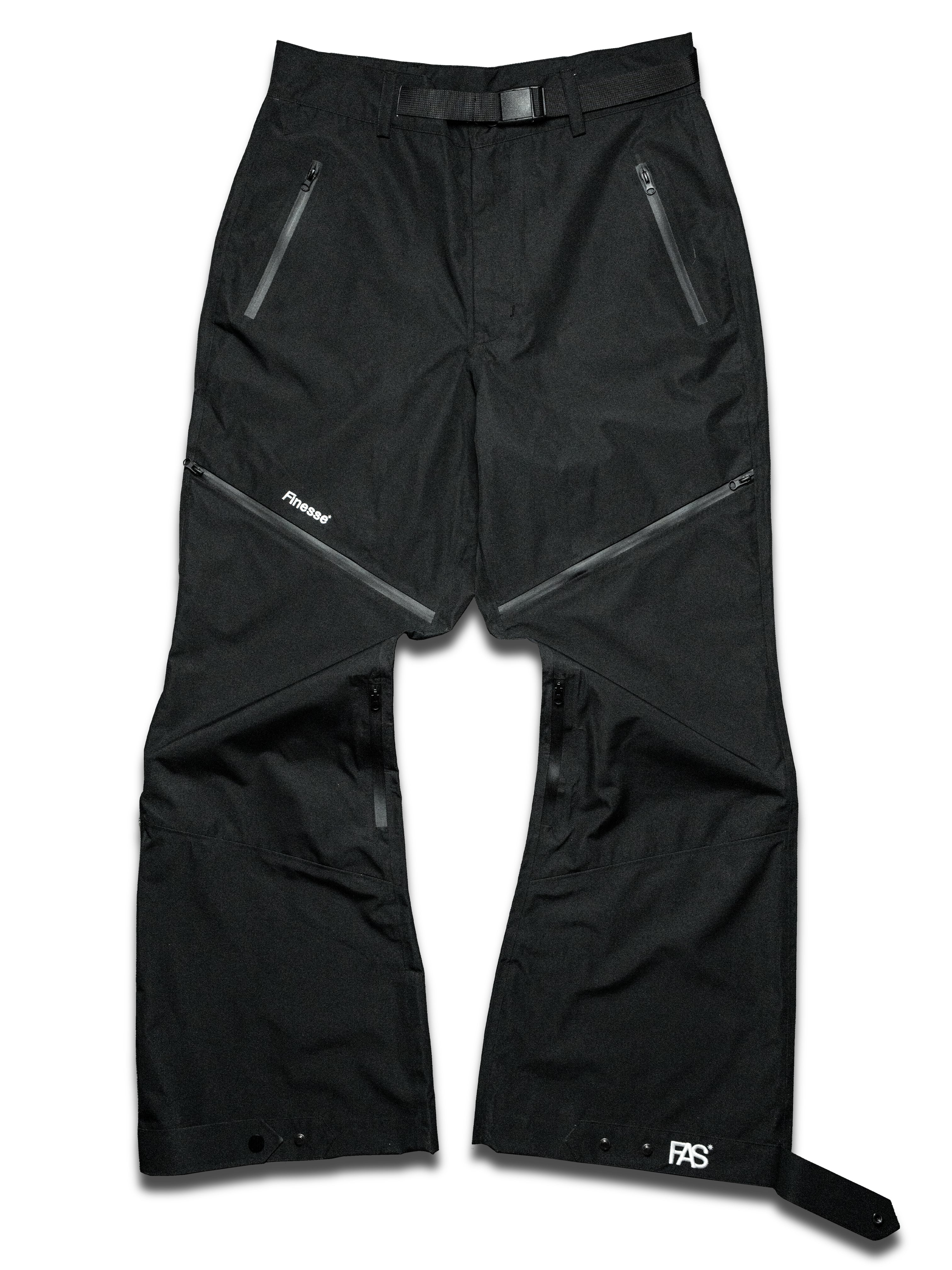 Pantalon FAS Hardpant noir présenté en packshot sur fond blanc