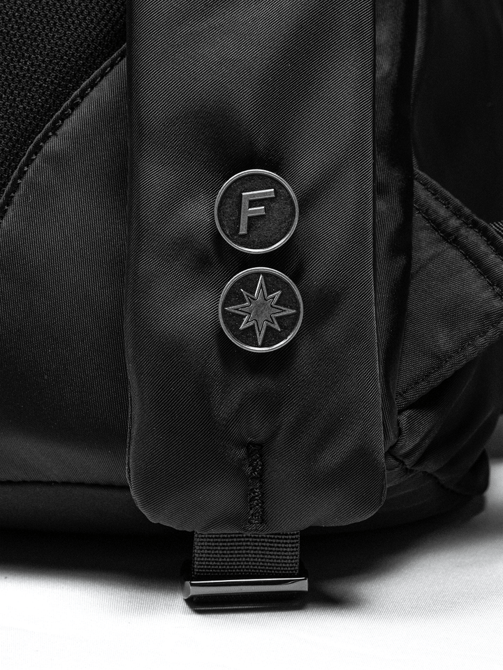 "BLACK CHROME" BACKPACK