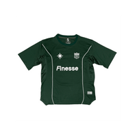 Finesse Jersey Shirt vert présenté sur fond blanc.
