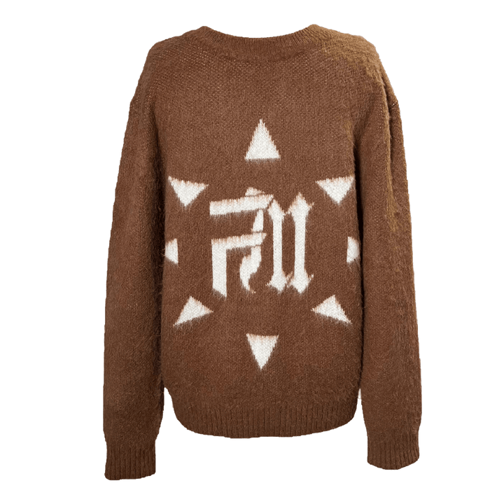 Finesse Mohair Brown Bird présenté sur fond blanc.