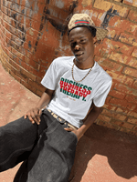 TEE "BUSINESS THERAPY" - FUCCI WHITE
