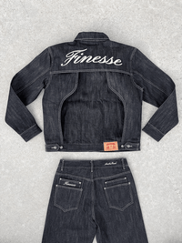 FINESSE* SELVEDGE RAW DENIM JACKET