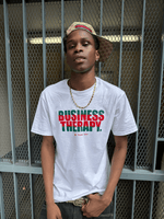 TEE "BUSINESS THERAPY" - FUCCI WHITE