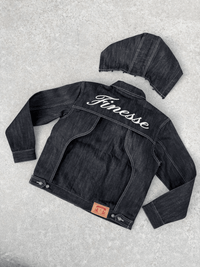 FINESSE* SELVEDGE RAW DENIM JACKET