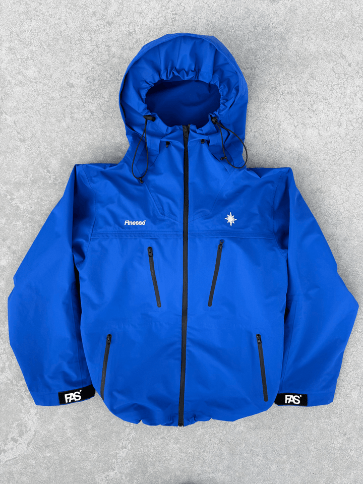"FAS" WATERPROOF JACKET BLUE