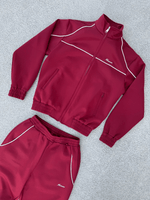 BIG LINE VEST - BORDEAUX