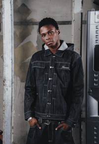 FINESSE* SELVEDGE RAW DENIM JACKET