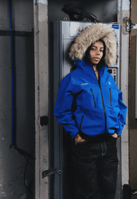 FINESSE* “FAS” WATERPROOF JACKET BLUE