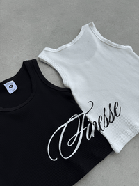 FINESSE* WOMENS TANK TOP WHITE