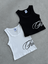 FINESSE* WOMENS TANK TOP WHITE