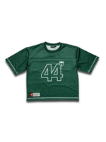 Jersey Finesse 44 Velvet Green présenté de face en packshot sur fond blanc.