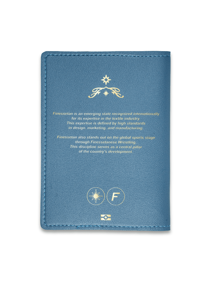 FINESSETAN LEATHER PASSEPORT