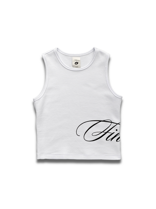 FINESSE* "TANK TOP" WHITE