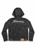 FINESSE* SELVEDGE RAW DENIM JACKET