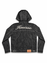 FINESSE* SELVEDGE RAW DENIM JACKET