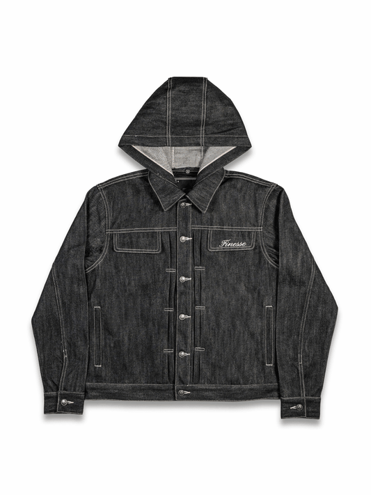 FINESSE* SELVEDGE RAW DENIM JACKET