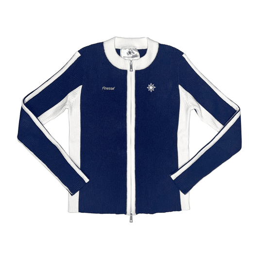 Finesse Woman 2-Zip Jacket présentée sur fond blanc