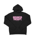 HOODIE "BUSINESS THERAPY" PINK PUFF