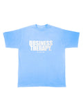 TEE "BUSINESS THERAPY" - BABY BLUE