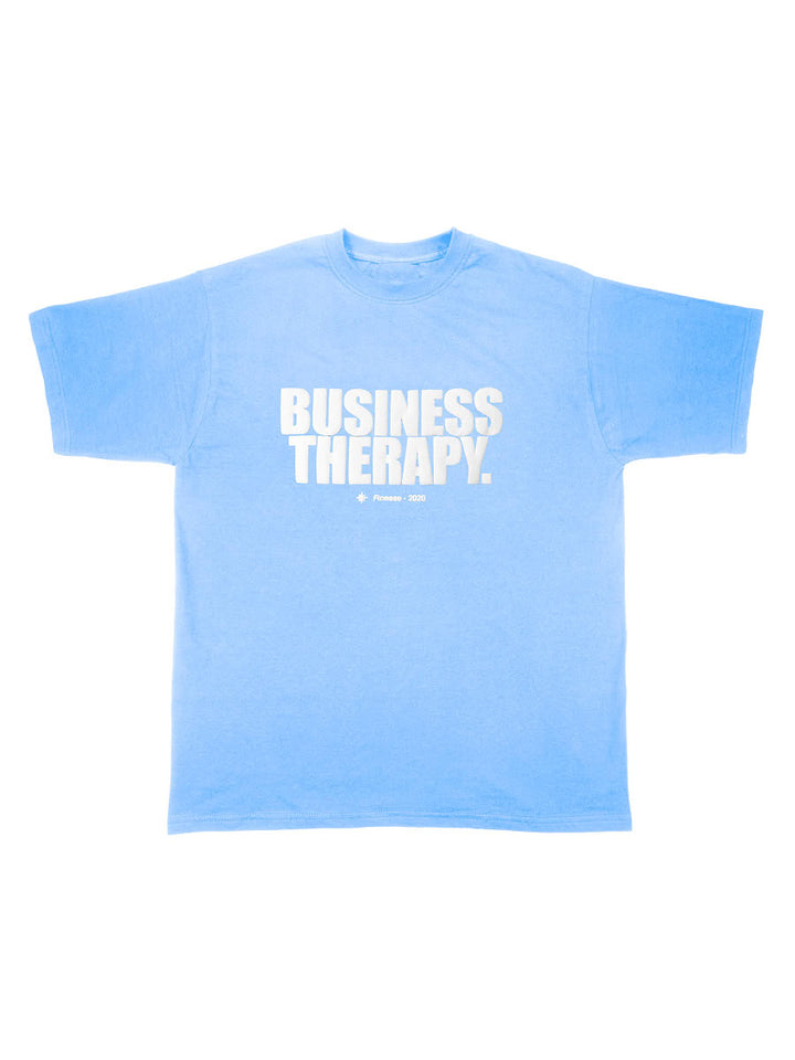 Business Therapy Tee Baby Blue - Finesse